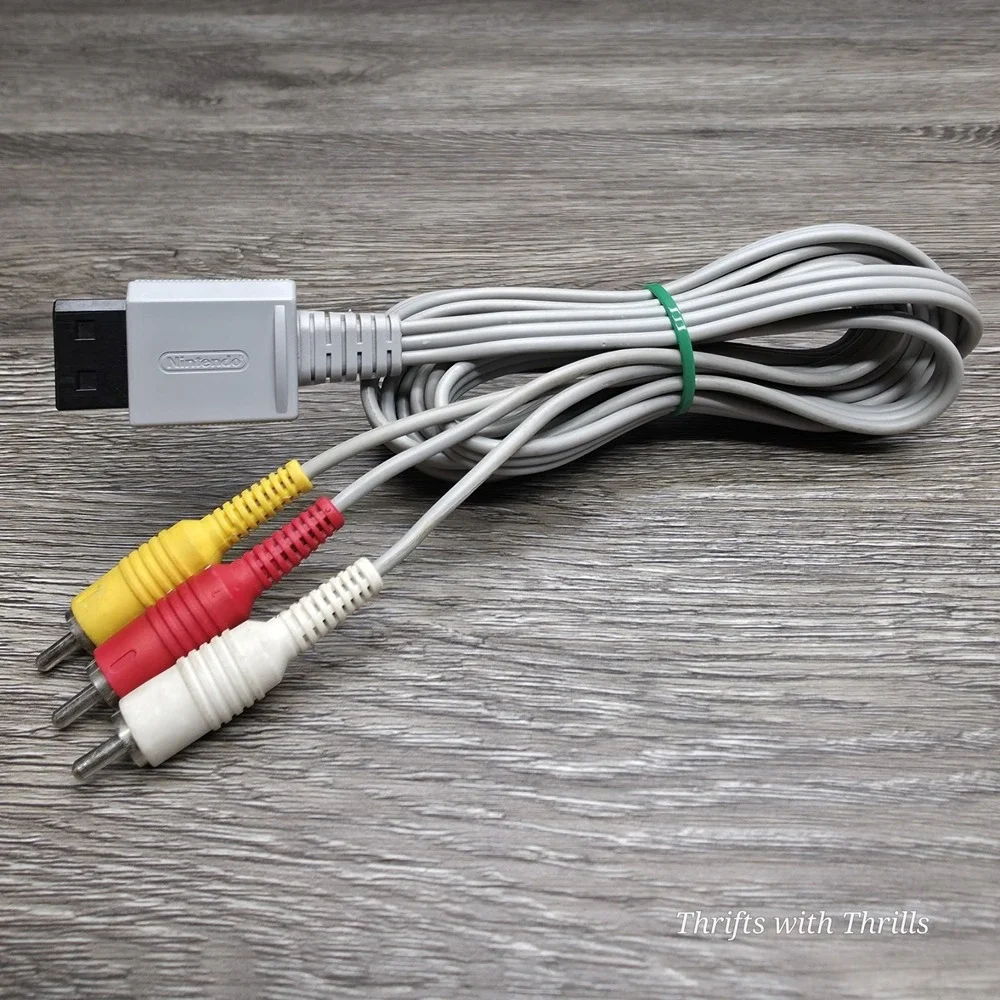 Original Nintendo Audio Video Cable‎ For Wii And Wii U